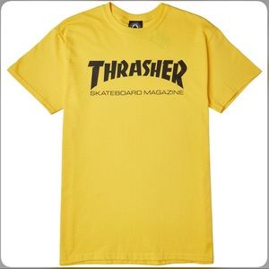 Thrasher yellow shirt